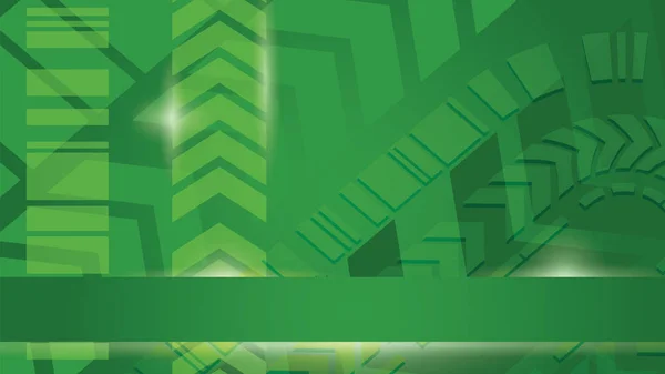 Vert cyber énergie vecteur arrière-plan — Image vectorielle