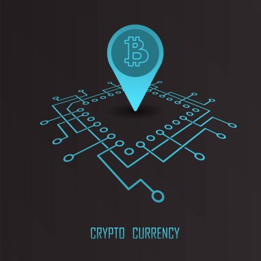 Kripto para birimi para finansal vektör