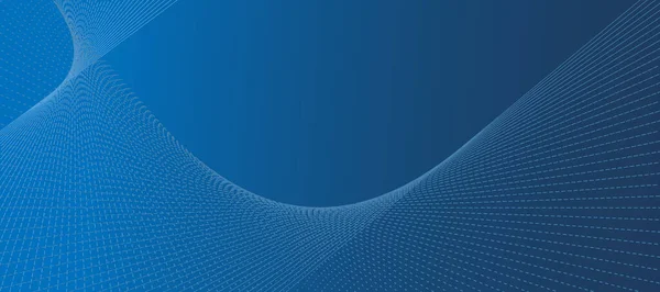 抽象的な青い点線の背景 プレゼンテーション用テンプレート 小冊子 パンフレット 現代の未来的背景 — ストックベクタ