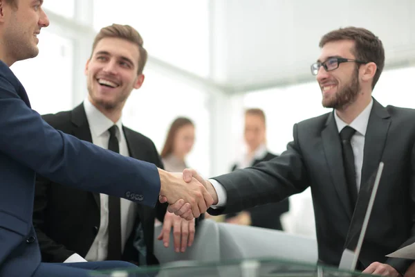 Concepto de fiabilidad de la asociación y la cooperación. negocios — Foto de Stock