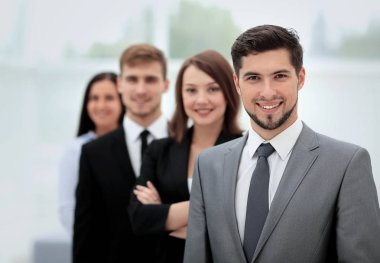 ofiste çalışan başarılı iş grubu