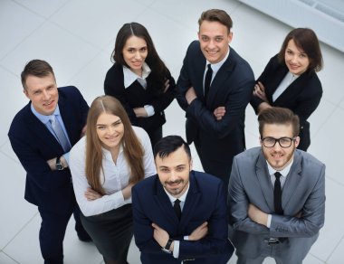 iş adamları Üstten Görünüm