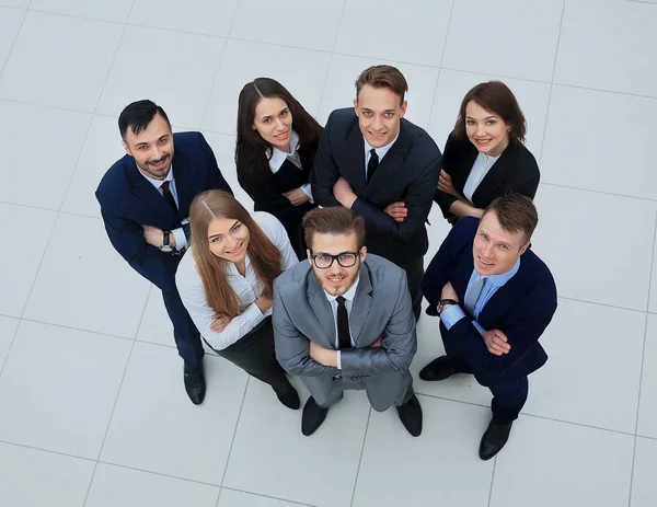 Top view of business people — Stock Photo, Image