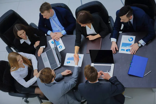 Business Team möte Handshake applåderar konceptet — Stockfoto