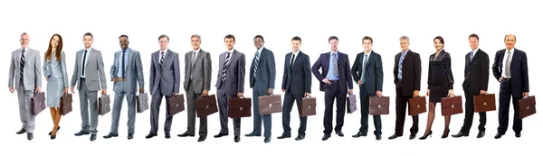 Giovani uomini d'affari attraenti - il team di business d'elite — Foto Stock
