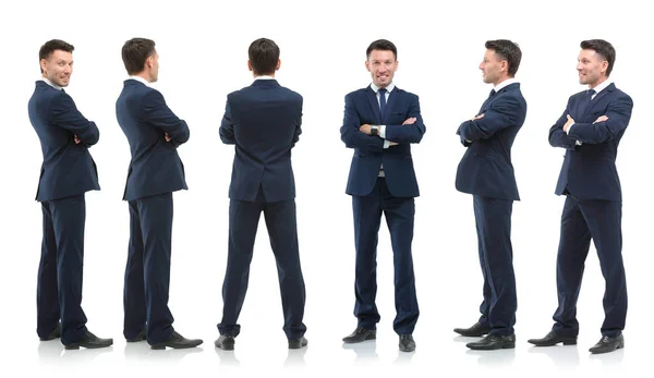 Colección de retratos completos de hombres de negocios —  Fotos de Stock