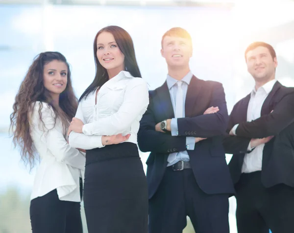 Eine Gruppe erfolgreicher Geschäftsleute — Stockfoto