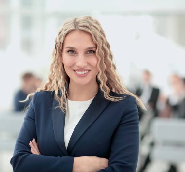 Grup fikirler üzerinde onların lideri ile tartışırken iş ortakları