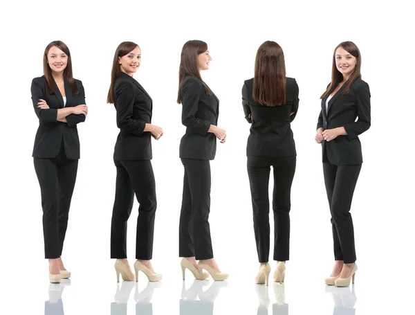Collection of full length portraits of businesswomen — Stock Photo, Image