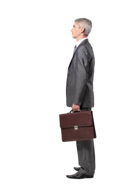 profili, orta yaşlı iş adamı