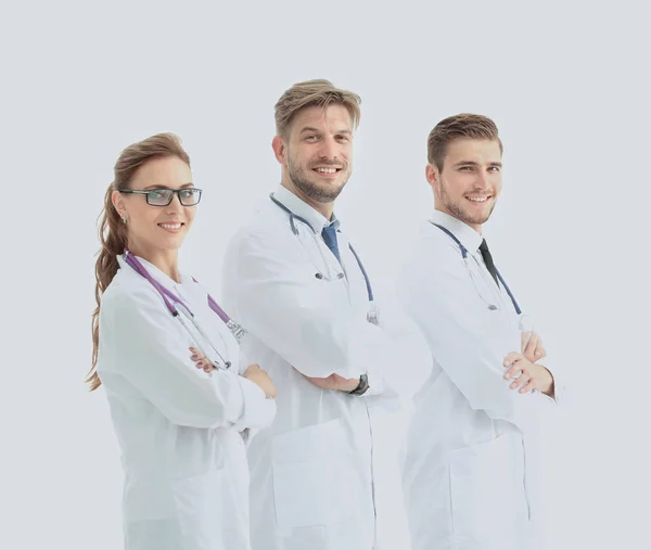 Un gruppo di giovani medici di successo — Foto Stock