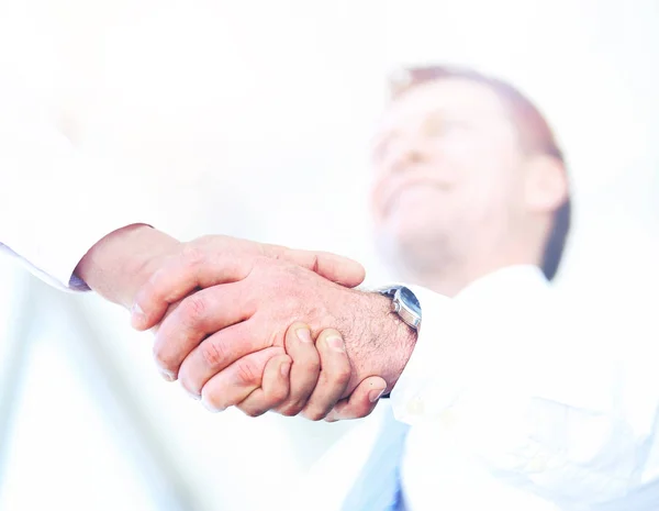 İş insanlar Toplantı Tartışma Kurumsal el sıkışması kavramı — Stok fotoğraf