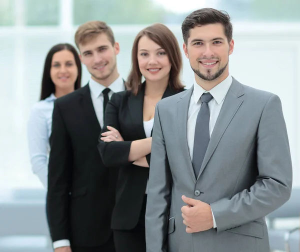 Group of successful business people looking confident — Stock Photo, Image