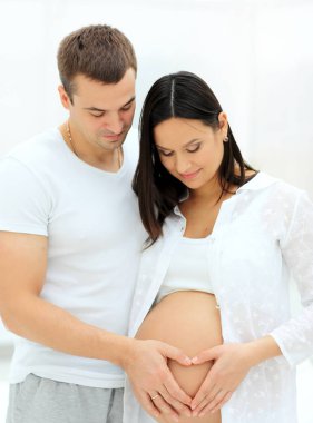 Genç bir çift bir bebek bekliyorlar