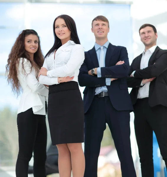 Um grupo de empresários de sucesso — Fotografia de Stock