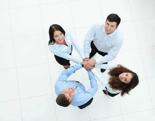 Successful business people looking happy and confident — Stock Photo, Image