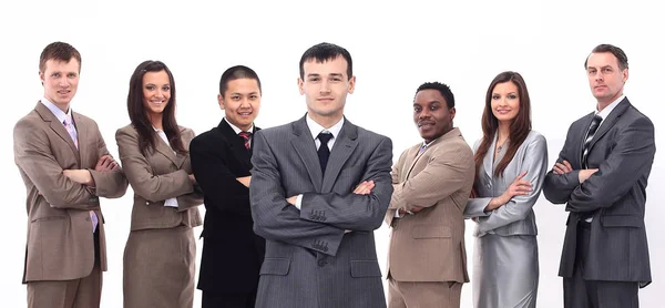 Porträt eines multiethnischen Business-Teams — Stockfoto