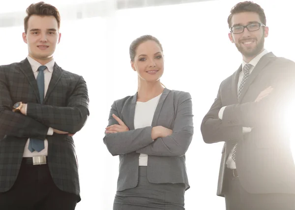 Team of confident business people — Stock Photo, Image