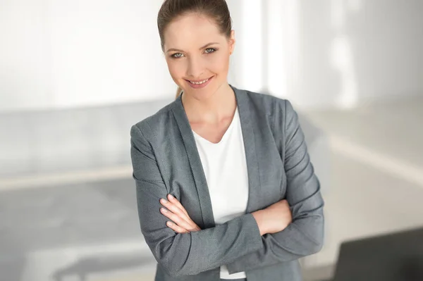 Modern üzleti nő portréja — Stock Fotó