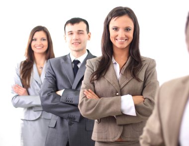 Grup genç iş adamları