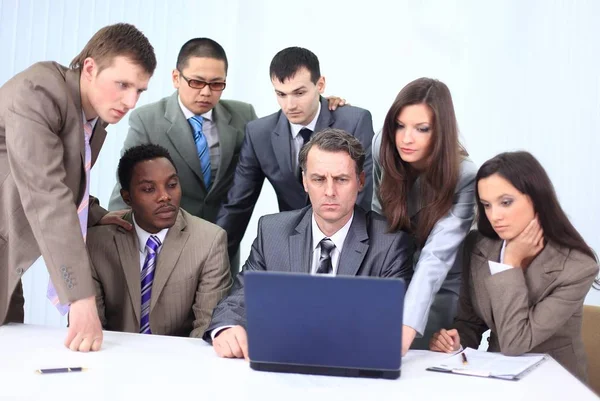 Manager and business team in office — Stock Photo, Image