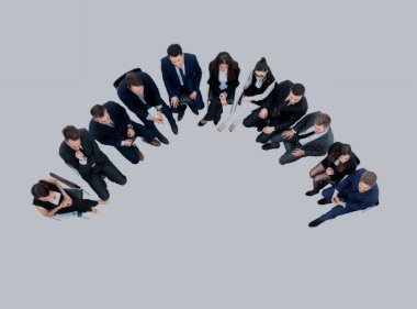 İş takım toplantısı strateji kavramı beyin fırtınası