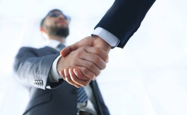 Müvekkille etkili pazarlıklar. İş konsepti fotoğrafı.