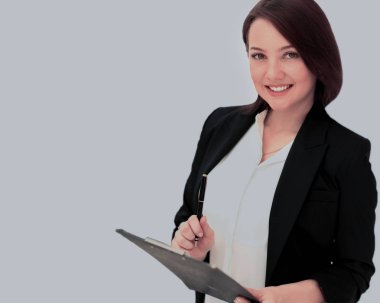 iş kadını yazmak Pano üzerine