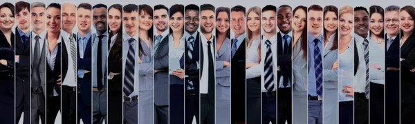 Grupo de gente sonriente de negocios . — Foto de Stock