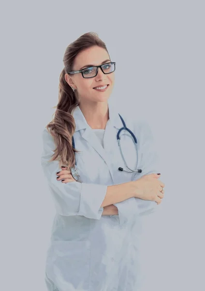 Retrato de médico confiável confiante — Fotografia de Stock