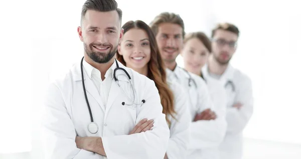 Primer plano .group de trabajadores médicos —  Fotos de Stock