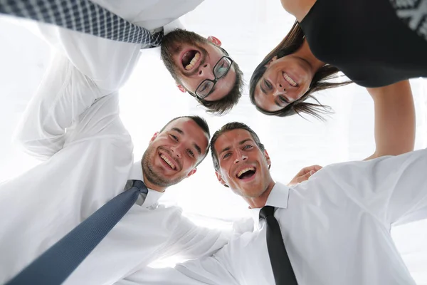 Closeup.bottom view.successful business people — Stock Photo, Image