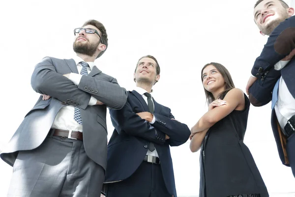 Porträt selbstbewusster Konzernunternehmer — Stockfoto