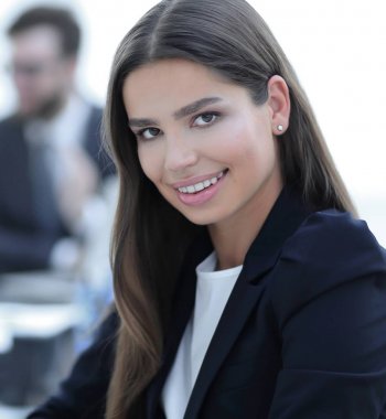 closeup.Employees ofis