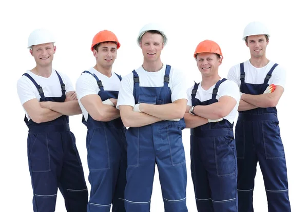 Grupo de trabajadores industriales profesionales . —  Fotos de Stock