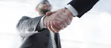 Müvekkille etkili pazarlıklar. İş konsepti fotoğrafı.