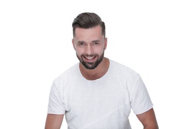 closeup.modern, genç adam rahatlatıcı