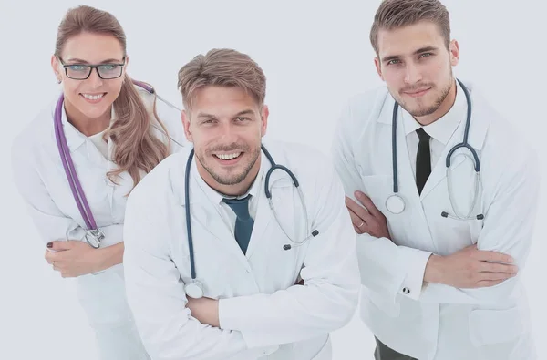 Ομάδα για τους επαγγελματίες υγείας που εργάζονται στο ιατρείο. — Φωτογραφία Αρχείου