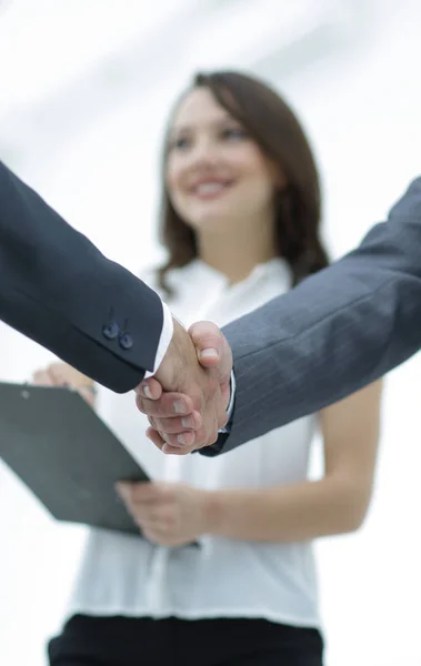 Closeup.handshake de los empresarios —  Fotos de Stock