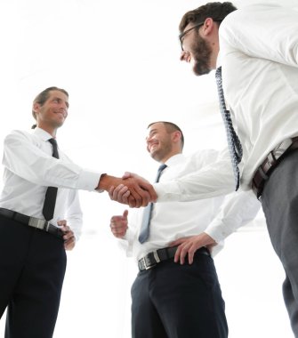 alt view.handshake iş arkadaşları.