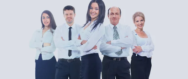 Junge attraktive Geschäftsleute - das Elite-Business-Team — Stockfoto