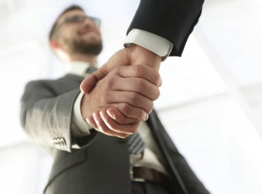 Müvekkille etkili pazarlıklar. İş konsepti fotoğrafı.