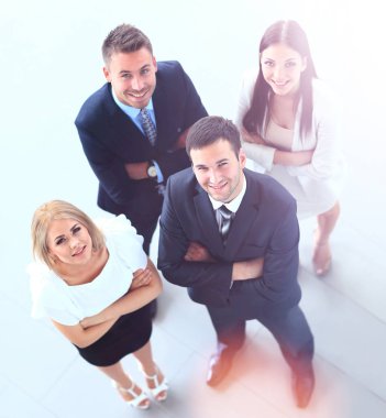 iş adamları Üstten Görünüm