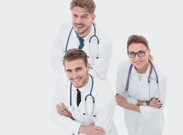 Eine Gruppe erfolgreicher Ärzte — Stockfoto