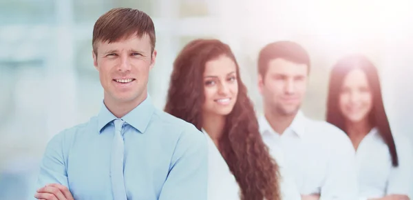 Retrato de grupo de uma equipe de negócios profissional — Fotografia de Stock