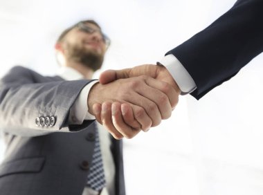 Müvekkille etkili pazarlıklar. İş konsepti fotoğrafı.