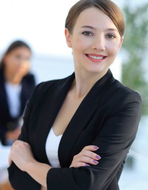 Kendine güvenen modern iş kadını