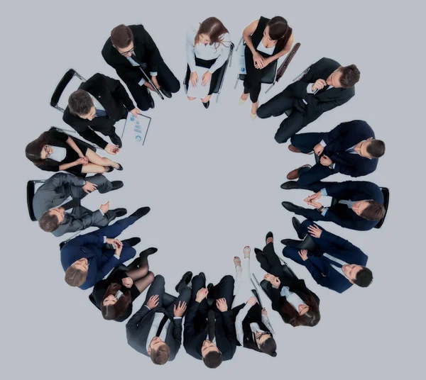 Reunión de equipo empresarial Concepto de estrategia de lluvia de ideas —  Fotos de Stock