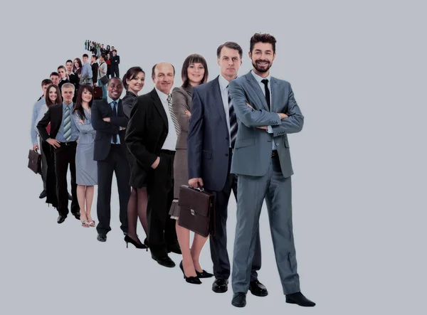 ビジネスマンの大規模なグループ — ストック写真