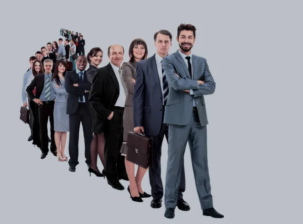 Large group of businesspeople — Stock Photo, Image